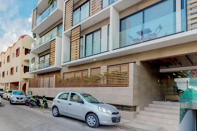 公寓 普拉亚卡门Lujoso Departamento En La Quinta Avenida公寓 墨西哥